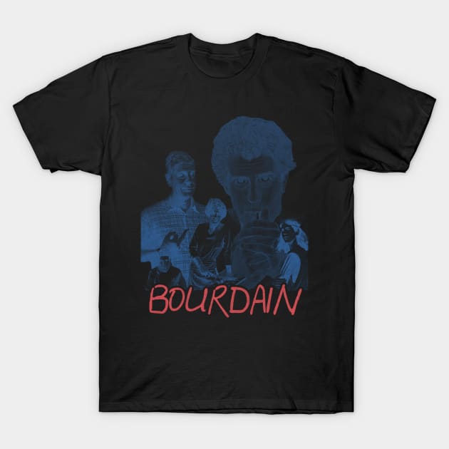Bourdain T-Shirt by kawaiiness